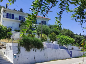 Blue and white apartments 2